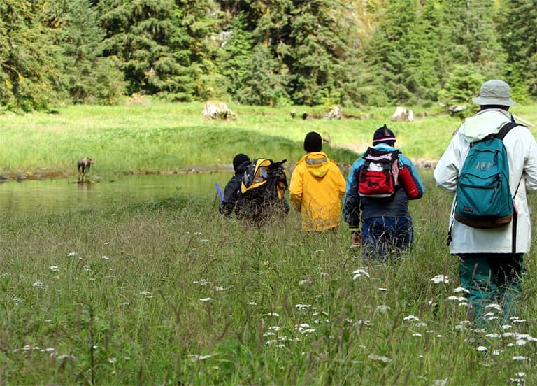 doetsreizenGuests_Viewing_Grizzly_by_Douglas_Neasloss