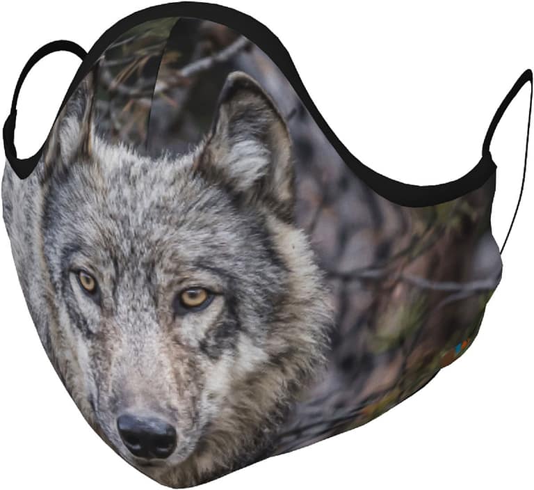 Back to Nature Apparel Wolf Mask
