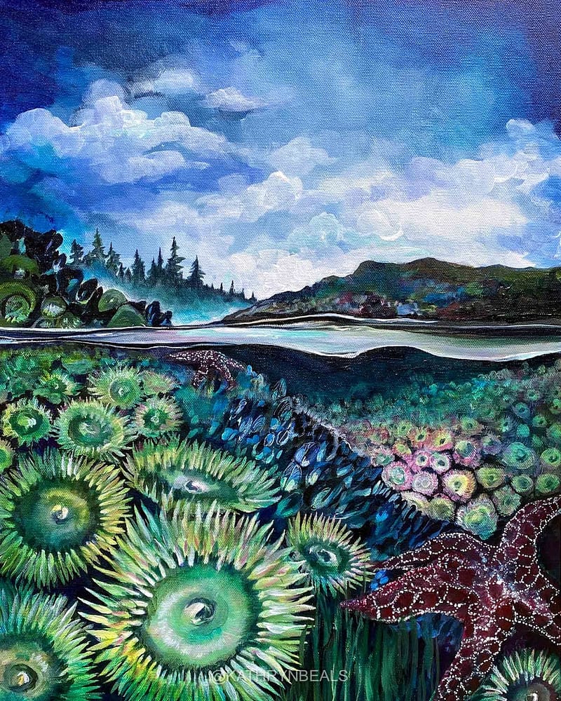 Work by painter Kathryn Beals