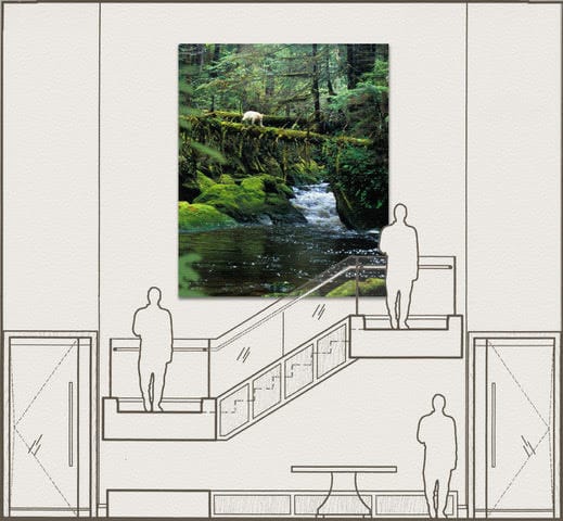 spirit bear tapestry proposal image helena hernmarck